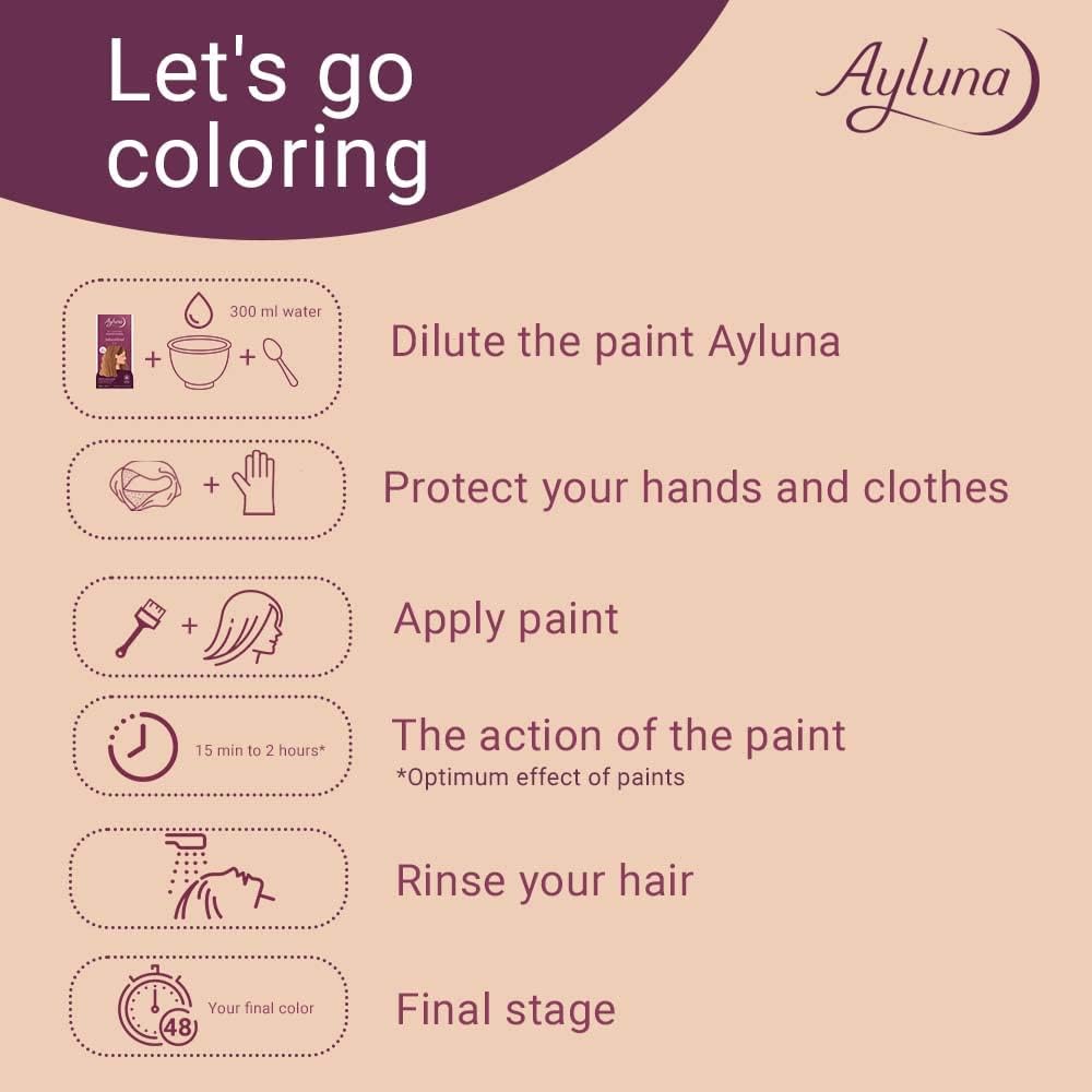 Organic Chocolate Brown No. 85 Plant - Based Hair Colour 100g - Eco Natural Products - Ayluna - Hair Color