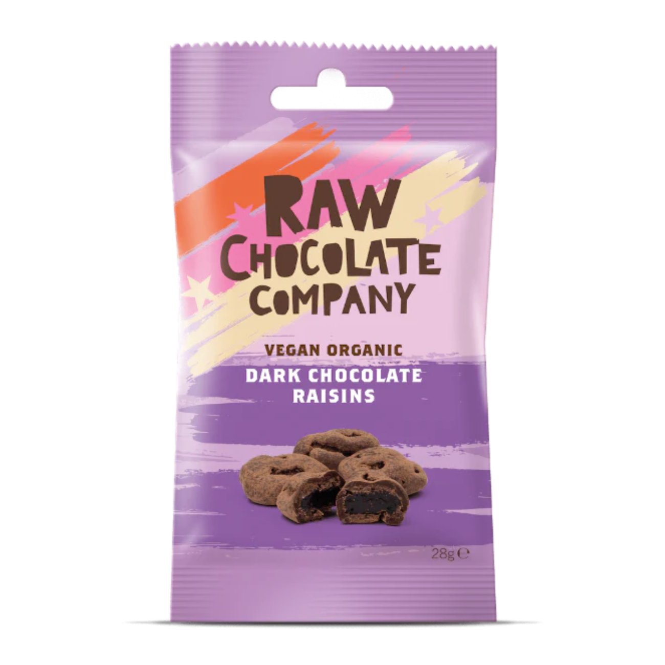 Organic Chocolate Raisins Snack 28g [BLACK FRIDAY] - Eco Natural Products - The Raw Chocolate Company - Chocolate