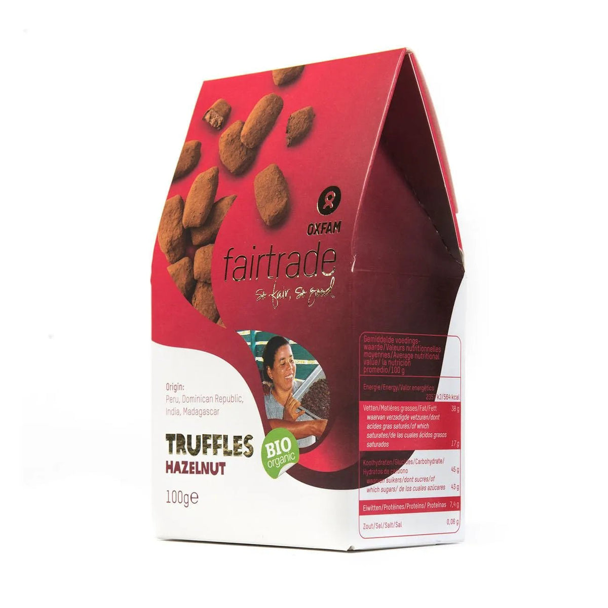 Organic Chocolate Truffles Christmas 100g - Oxfam Fair Trade - Truffles - Oxfam Fair Trade