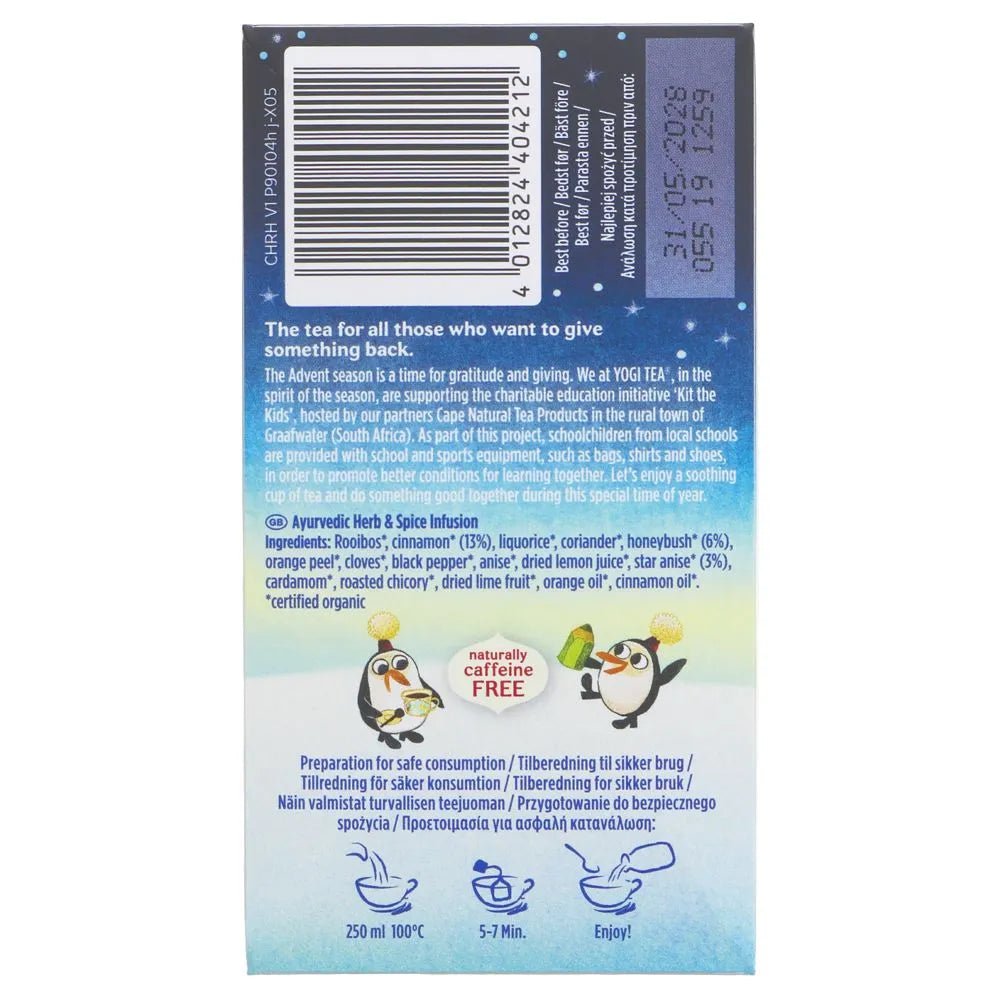 Organic Christmas Tea 17 Bags - Yogi Tea - Teas - Yogi Tea