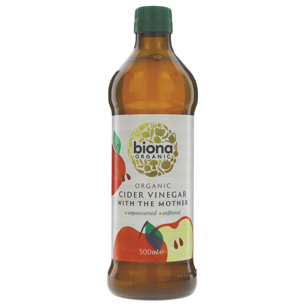 Organic Cider Vinegar 500ml - Biona - Vinegar - Eco Natural Products