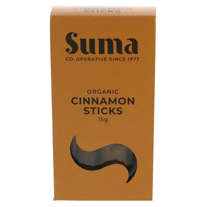 Organic Cinnamon Bark 15g - Suma - Seasoning - Eco Natural Products