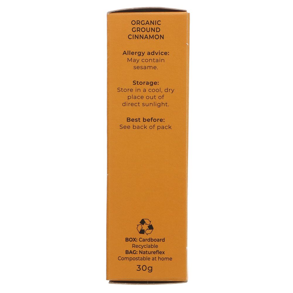 Organic Cinnamon Bark 15g - Suma - Seasoning - Eco Natural Products