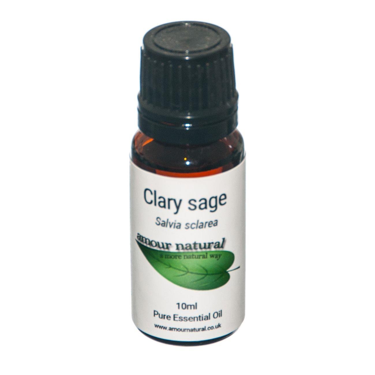 Organic Clary Sage Essential Oil 10ml - Amour Natural - Eco Natural Products