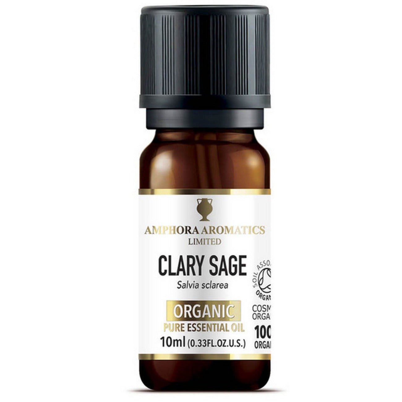 Organic Clary Sage Essential Oil 10ml - Amphora Aromatics - Essential Oil - Eco Natural Products
