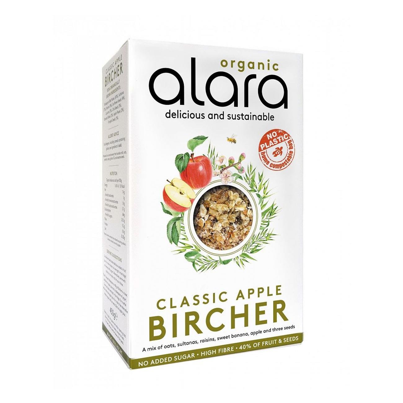 Organic Classic Apple Bircher Muesli 450g [BLACK FRIDAY] - Eco Natural Products - Alara - Muesli