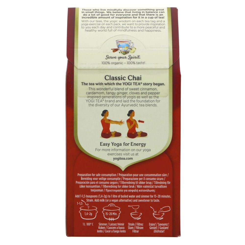 Organic Classic Chai Loose Tea 90g [BLACK FRIDAY] - Eco Natural Products - Yogi Tea - Tea