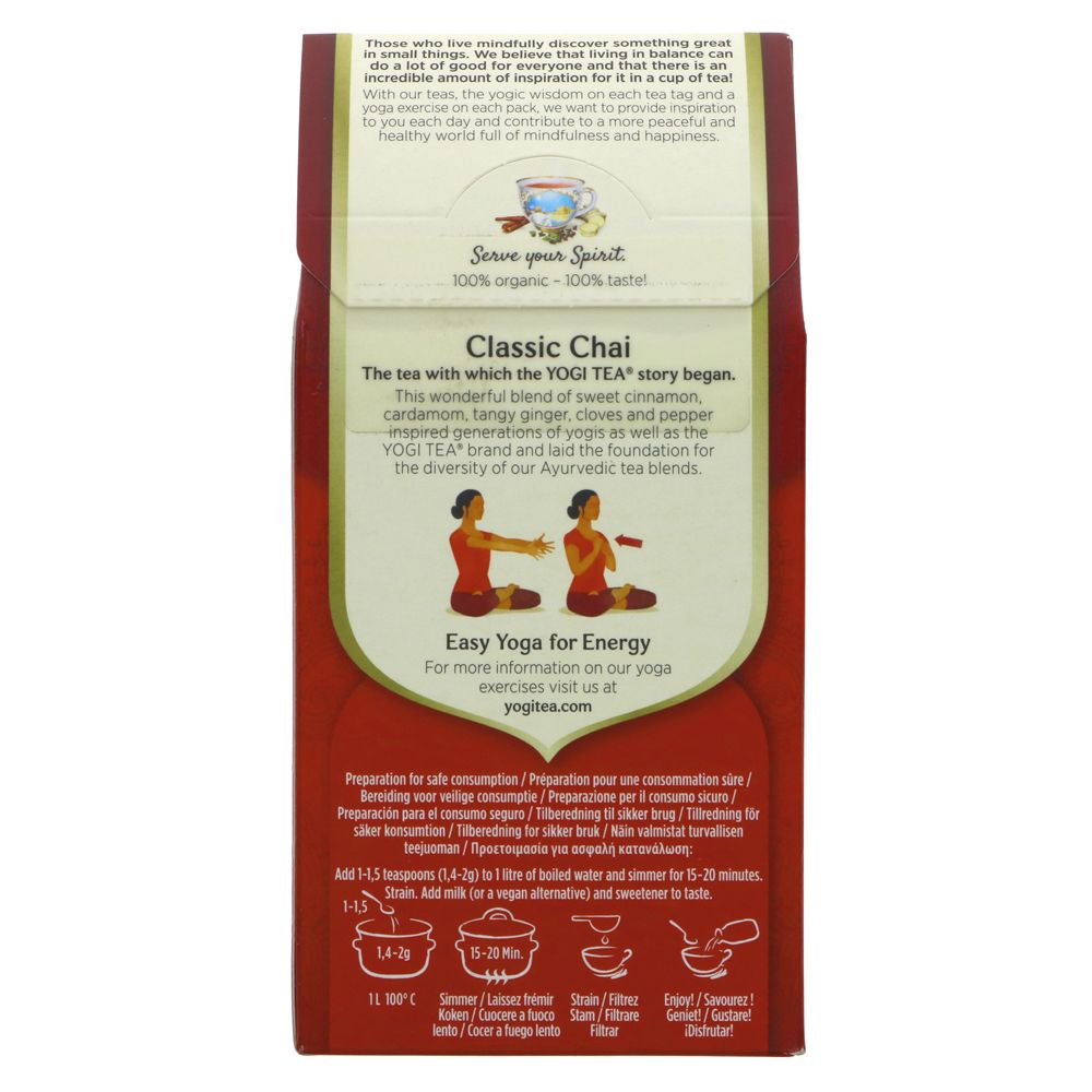 Organic Classic Chai Loose Tea 90g - Yogi Tea - Tea - Eco Natural Products