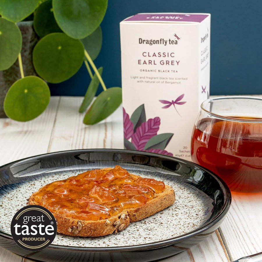 Organic Classic Earl Grey Black Tea 20 Bags - Dragonfly Tea - Teas - Eco Natural Products