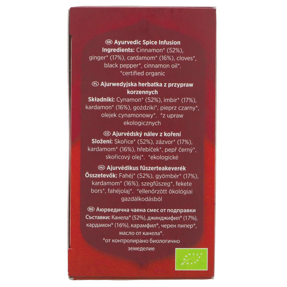 Organic Classic Spice Tea 17bag - Eco Natural Products - Yogi Tea - Tea