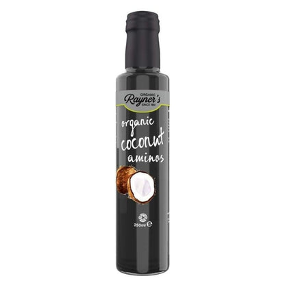 Organic Coconut Aminos 250ml - Rayners Essentials - Condiment - Eco Natural Products