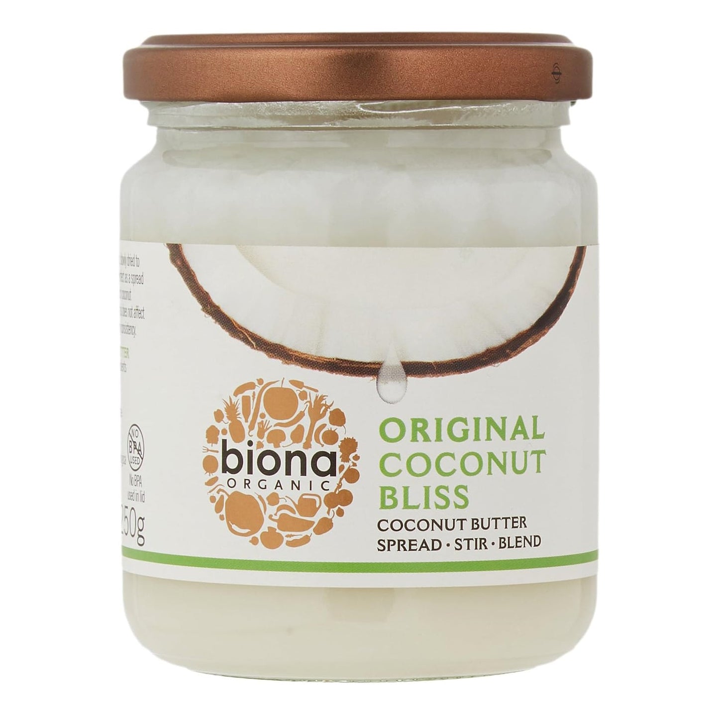 Organic Coconut Bliss 250g - Biona - Coconut Butter - Eco Natural Products