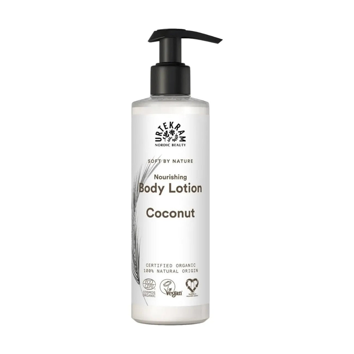 Organic Coconut Body Lotion Pump 245ml - Urtekram - Lotions & Moisturizers - Urtekram
