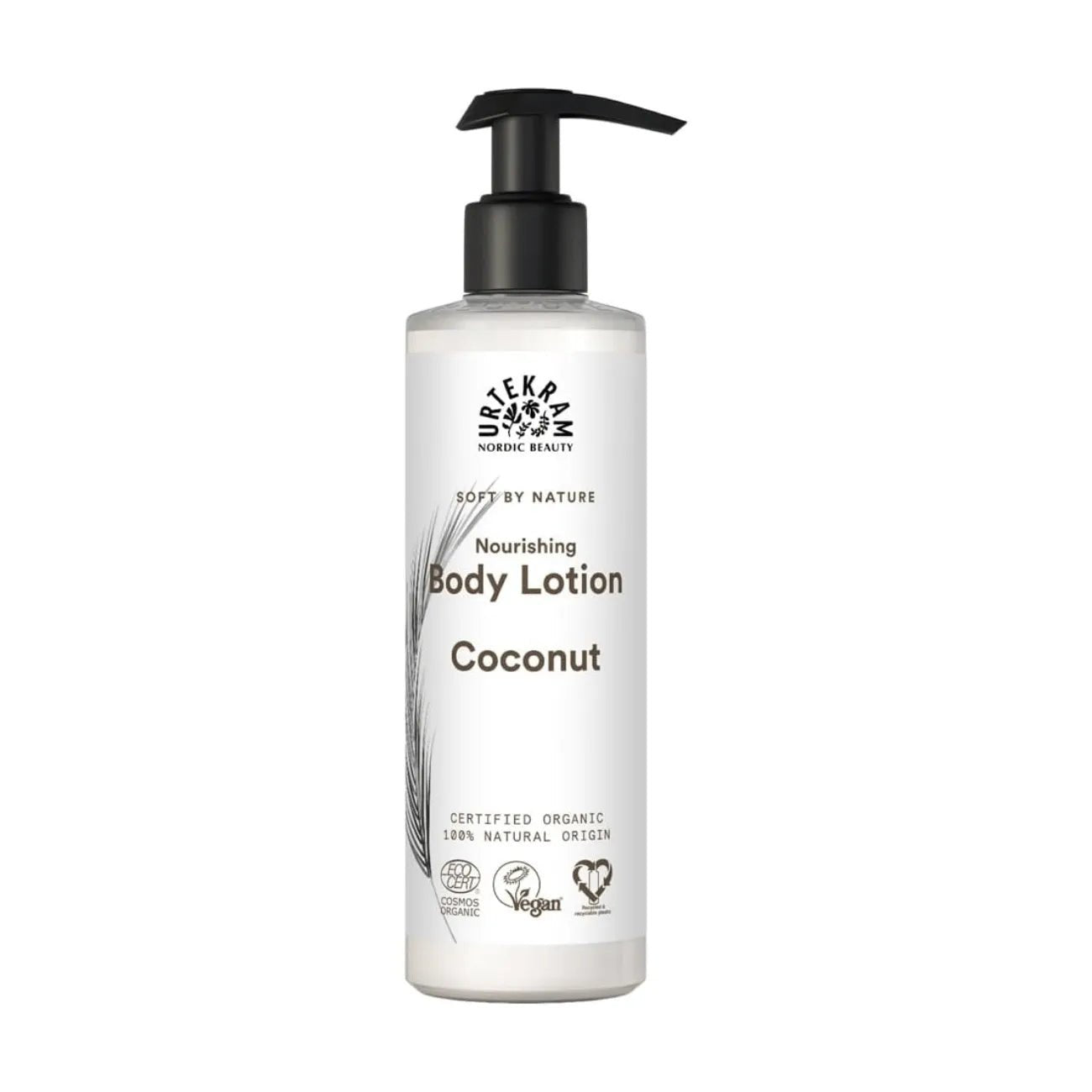 Organic Coconut Body Lotion Pump 245ml - Urtekram - Lotions & Moisturizers - Urtekram
