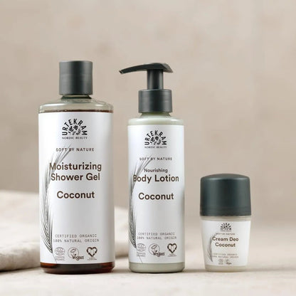 Organic Coconut Body Lotion Pump 245ml - Urtekram - Lotions & Moisturizers - Urtekram