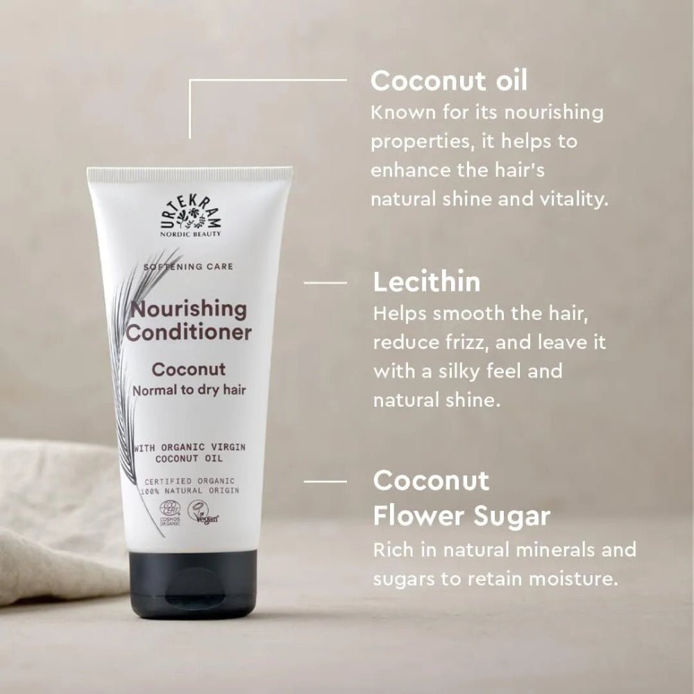 Organic Coconut Conditioner 180ml - Urtekram - Conditioner - Urtekram