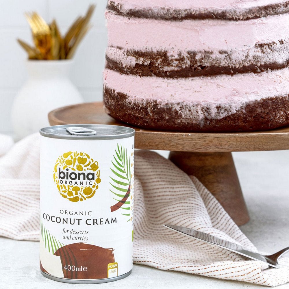 Organic Coconut Cream 400ml - Biona - Coconut Cream - Eco Natural Products