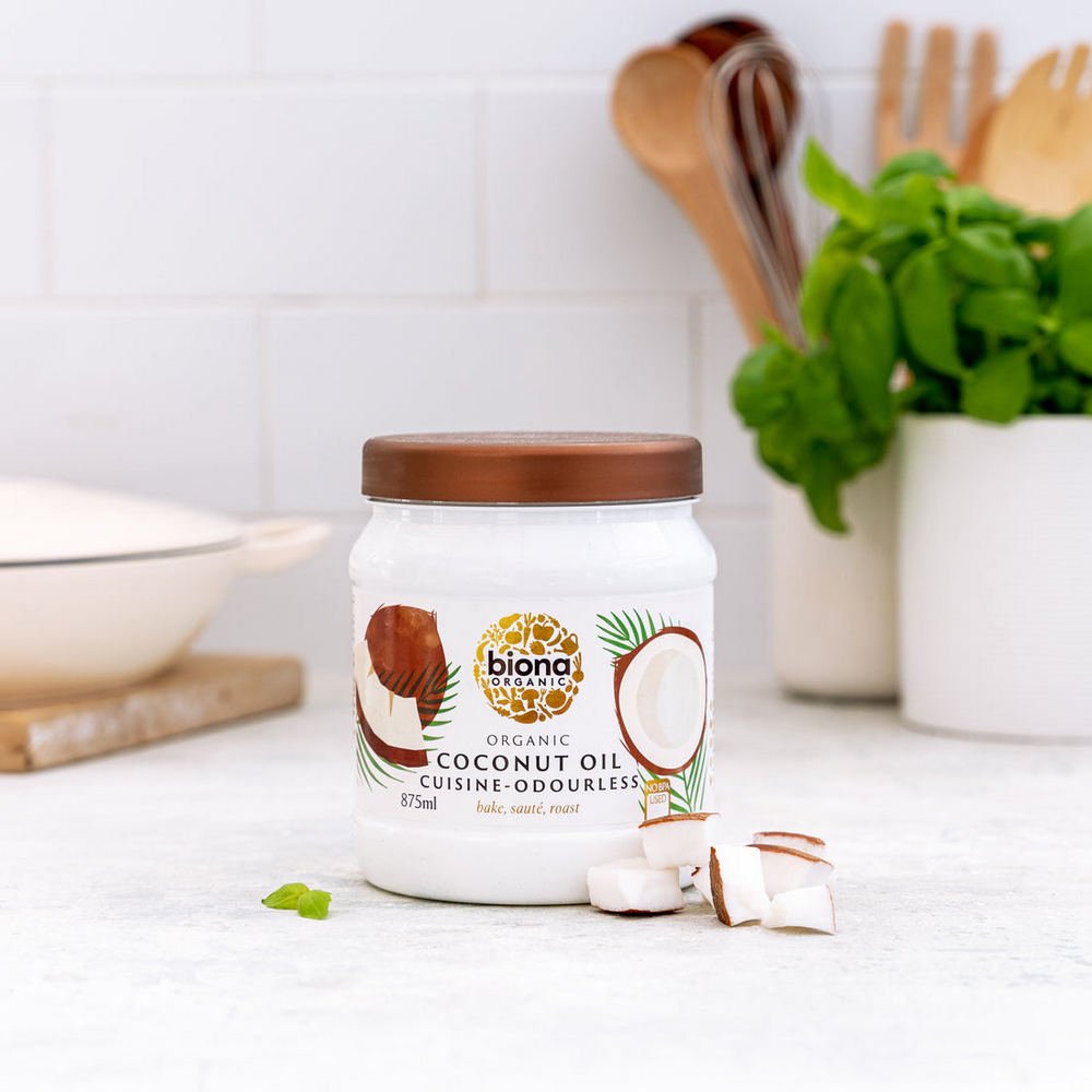 Organic Coconut Cuisine 800g - Biona - Coconut Oil - Eco Natural Products