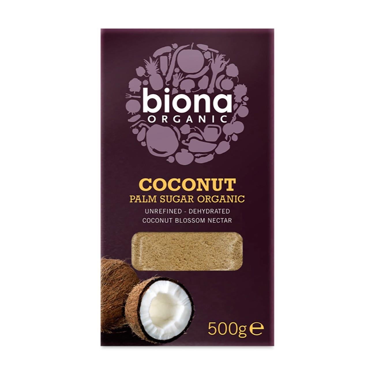 Organic Coconut Palm Sugar 250g - Biona - Sweetener - Eco Natural Products