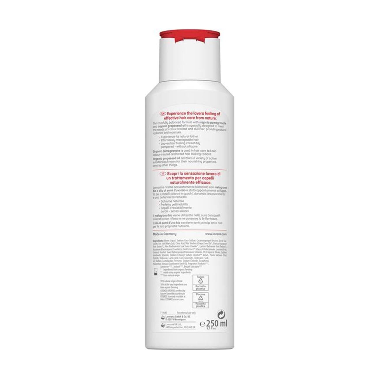 Organic Colour & Care Shampoo New 250ml - Lavera - Shampoo - Eco Natural Products