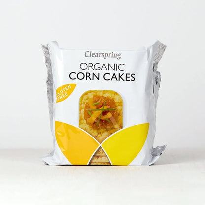 Organic Corn Cakes 130g - Clearspring - Cake - Eco Natural Products