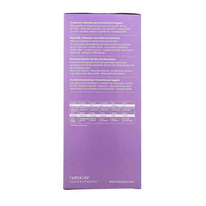 Organic Cotton Dry & Light Incontinence 10 Pads Plus - Natracare - Incontinence Aids - Eco Natural Products