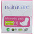 Organic Cotton Ultra Extra Pads 12 Normal - Natracare - Feminine Sanitary Supplies - Eco Natural Products