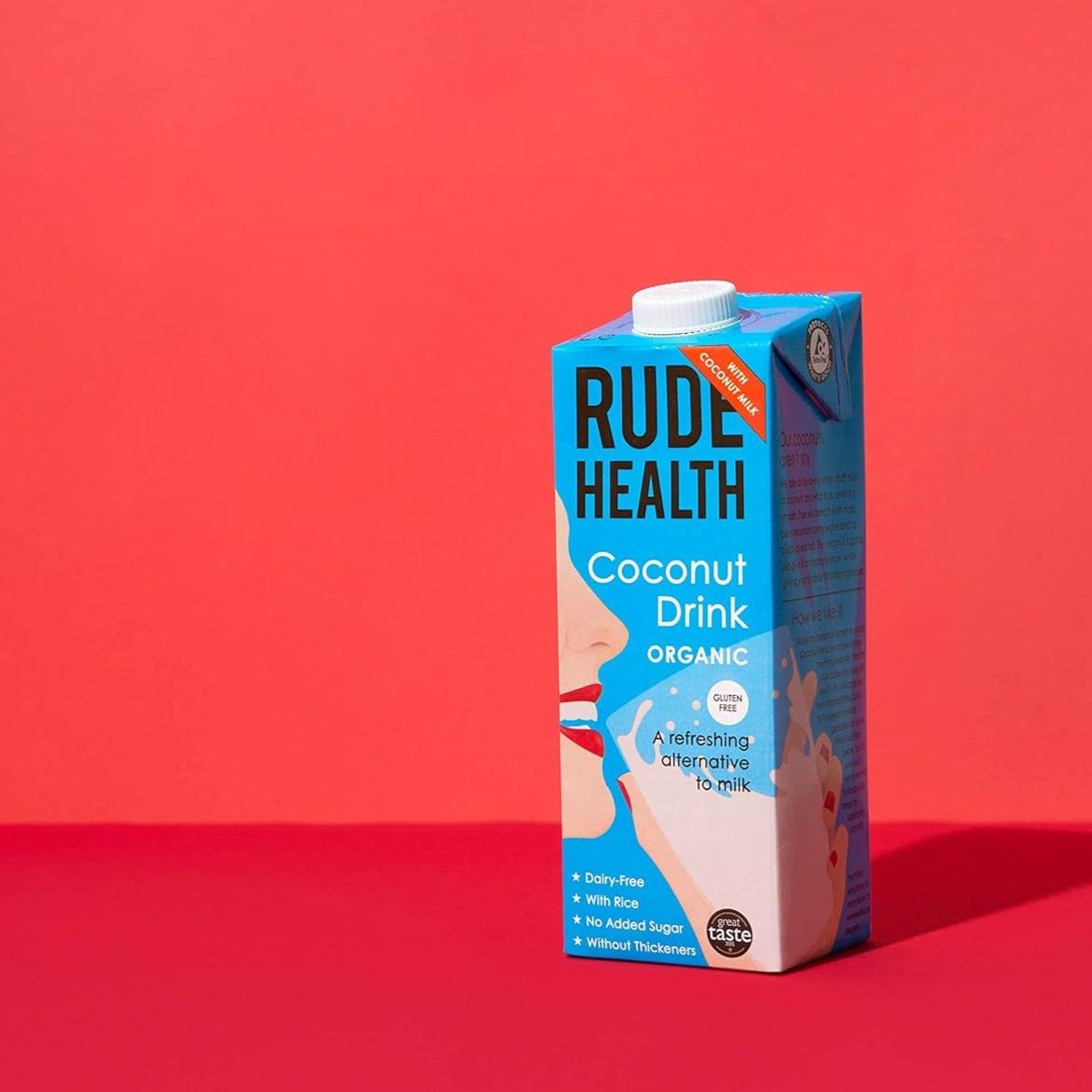 Organic Dairy Free Coconut Drink 1000ml - Rude Health - Milk Alternative - Eco Natural Products