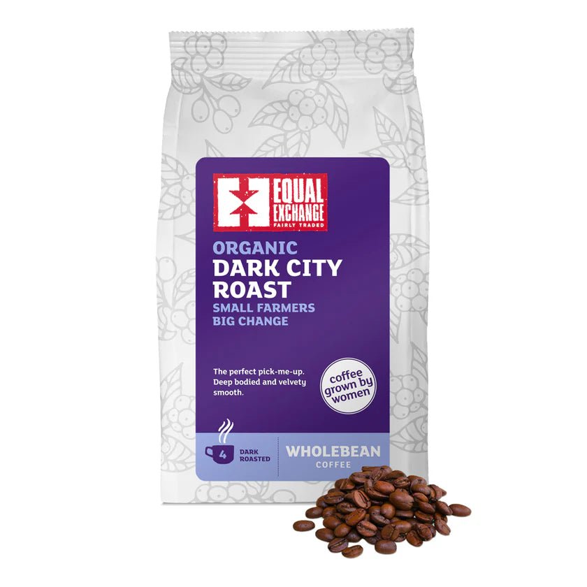 Organic Dark City Roast Coffee Beans 200g - Equal Exchange - Coffee Beans & Ground Coffee - Equal Exchange