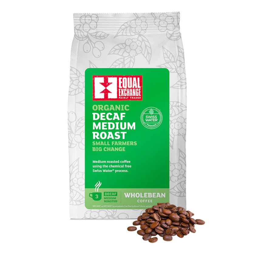 Organic Decaf Medium Roast Coffee 200g - Equal Exchange - Coffee Beans & Ground Coffee - Equal Exchange