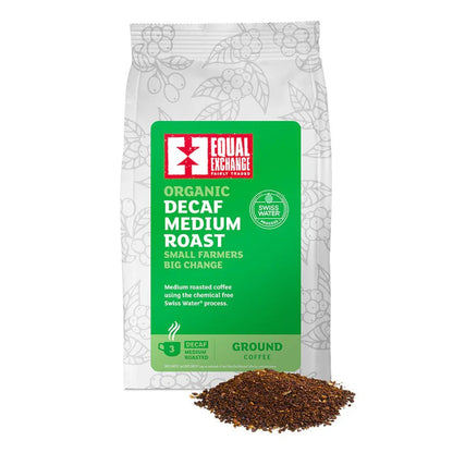Organic Decaf Medium Roast Ground Coffee 200g - Equal Exchange - Coffee Beans & Ground Coffee - Equal Exchange