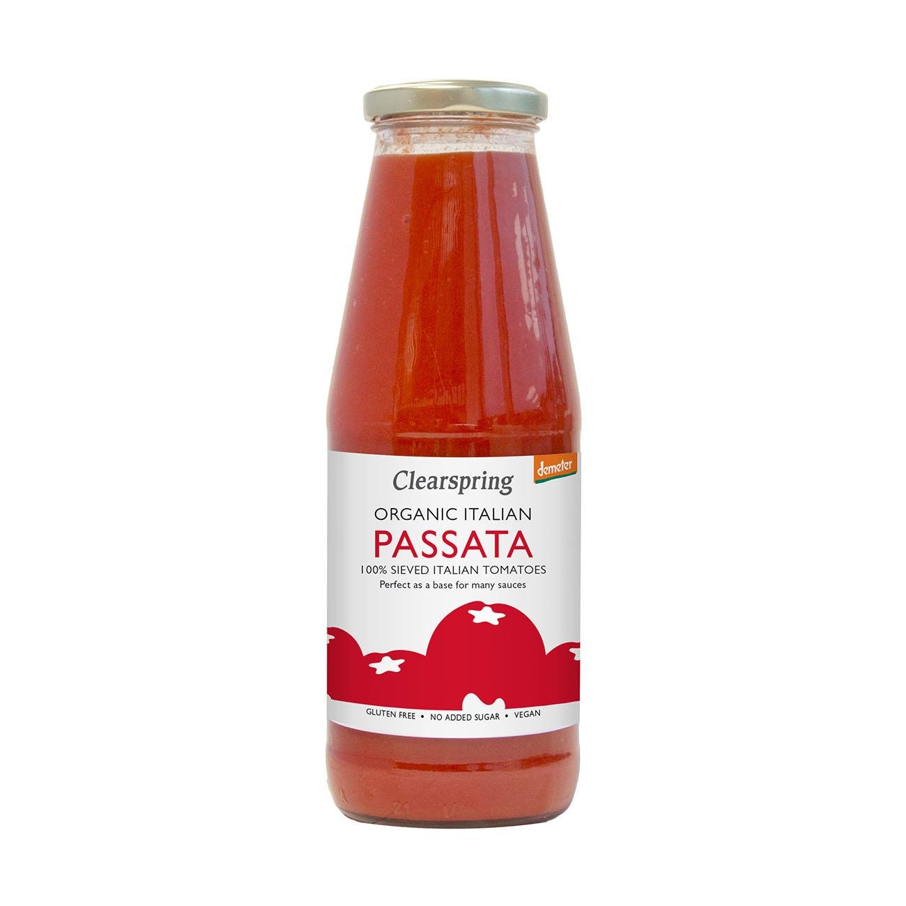 Organic Demeter Italian Passata 700g - Clearspring - Passata - Eco Natural Products