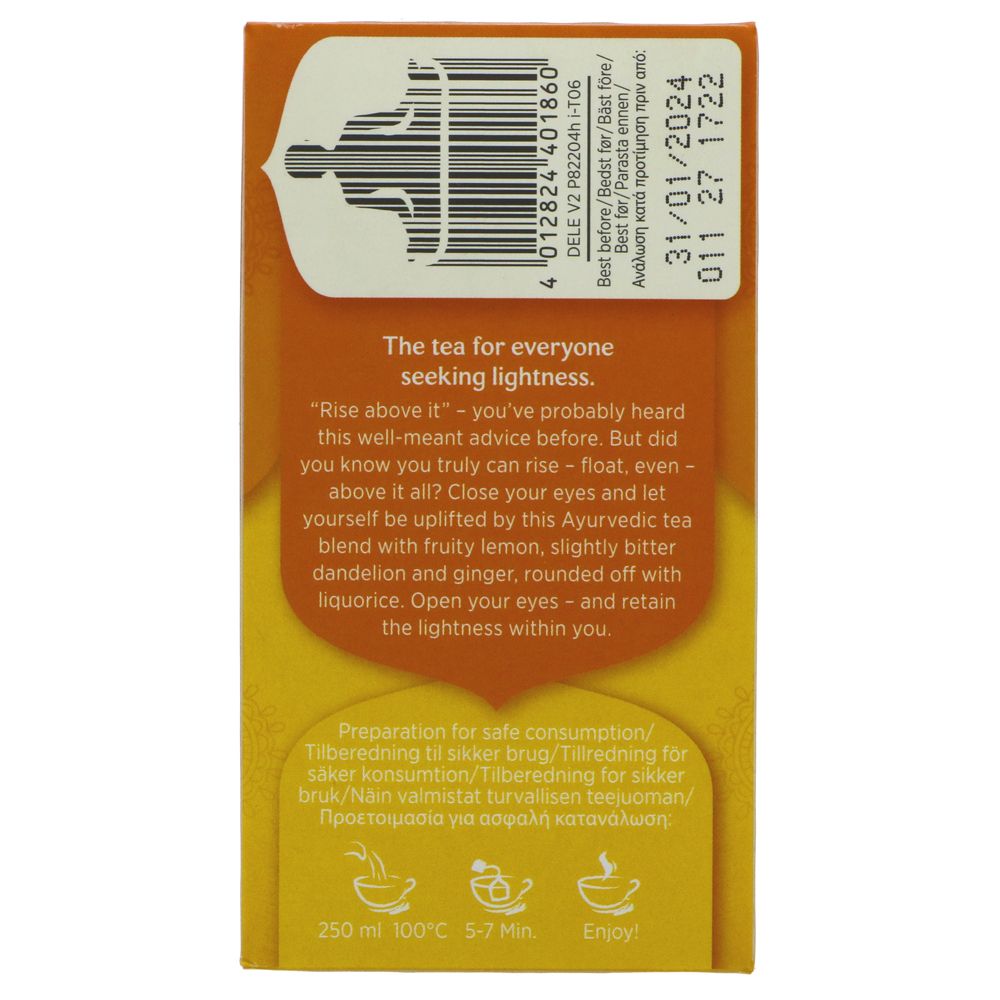 Organic Detox Dandelion with Lemon Herbal Tea 17 Bags - Yogi Tea - Tea - Eco Natural Products