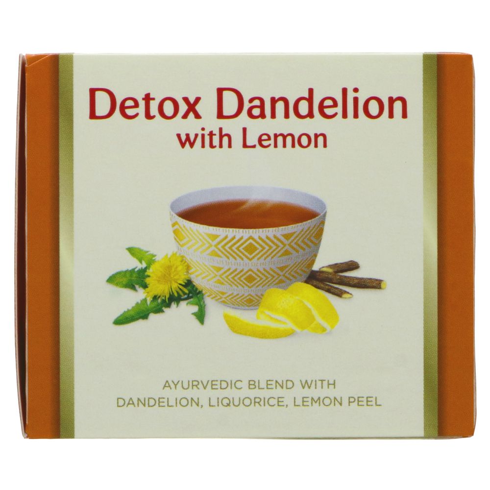 Organic Detox Dandelion with Lemon Herbal Tea 17 Bags - Yogi Tea - Tea - Eco Natural Products