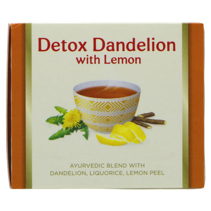 Organic Detox Dandelion with Lemon Herbal Tea 17 Bags - Yogi Tea - Tea - Eco Natural Products