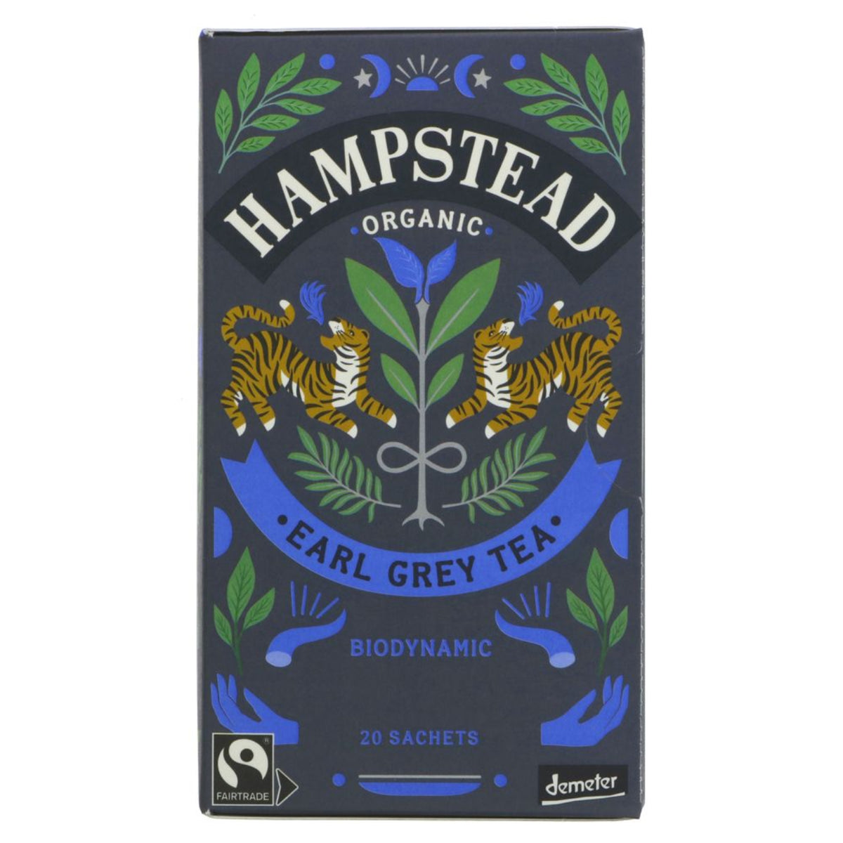 Organic Divine Earl Grey Black Tea 20 Bags - Hampstead Tea - Black Tea - Hampstead Tea