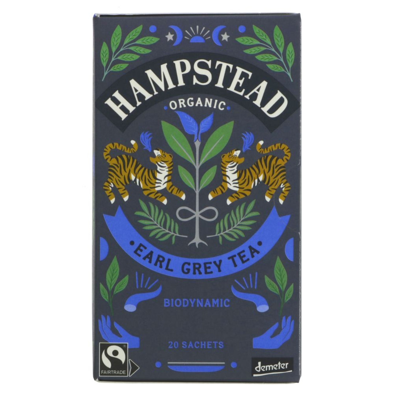 Organic Divine Earl Grey Black Tea 20 Bags - Hampstead Tea - Black Tea - Hampstead Tea