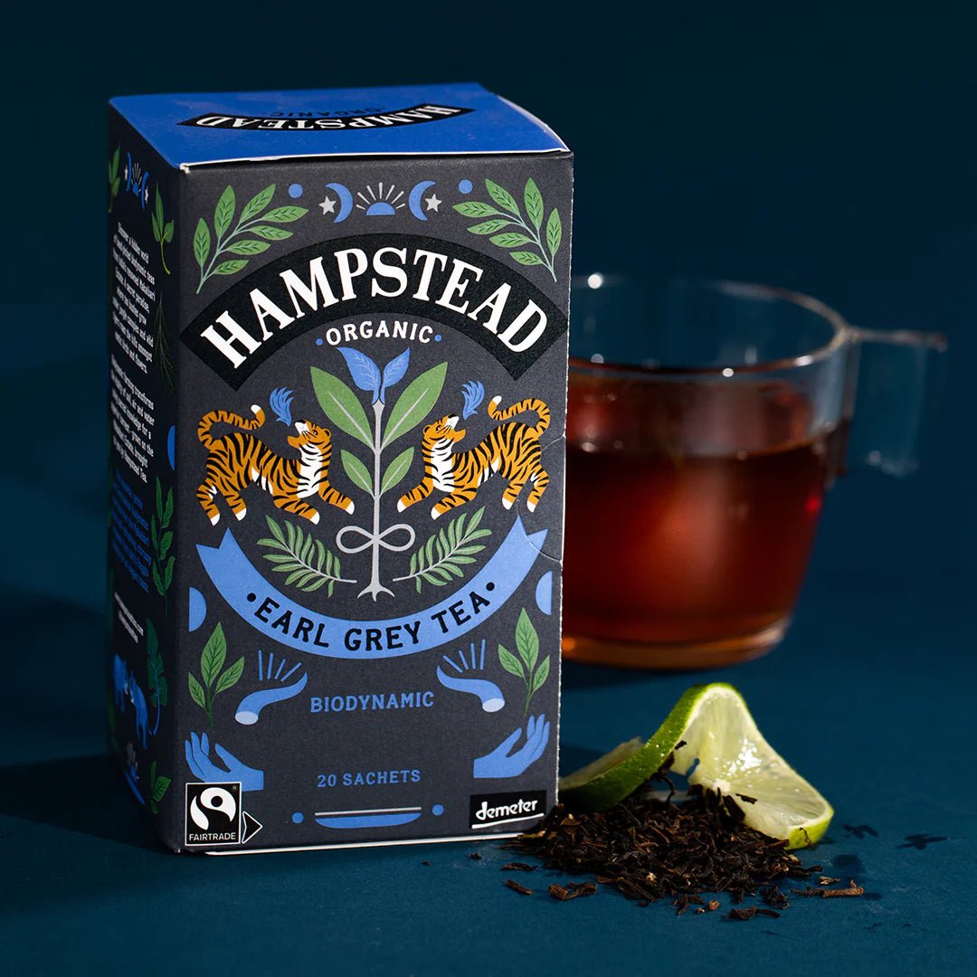 Organic Divine Earl Grey Black Tea 20 Bags - Hampstead Tea - Black Tea - Hampstead Tea