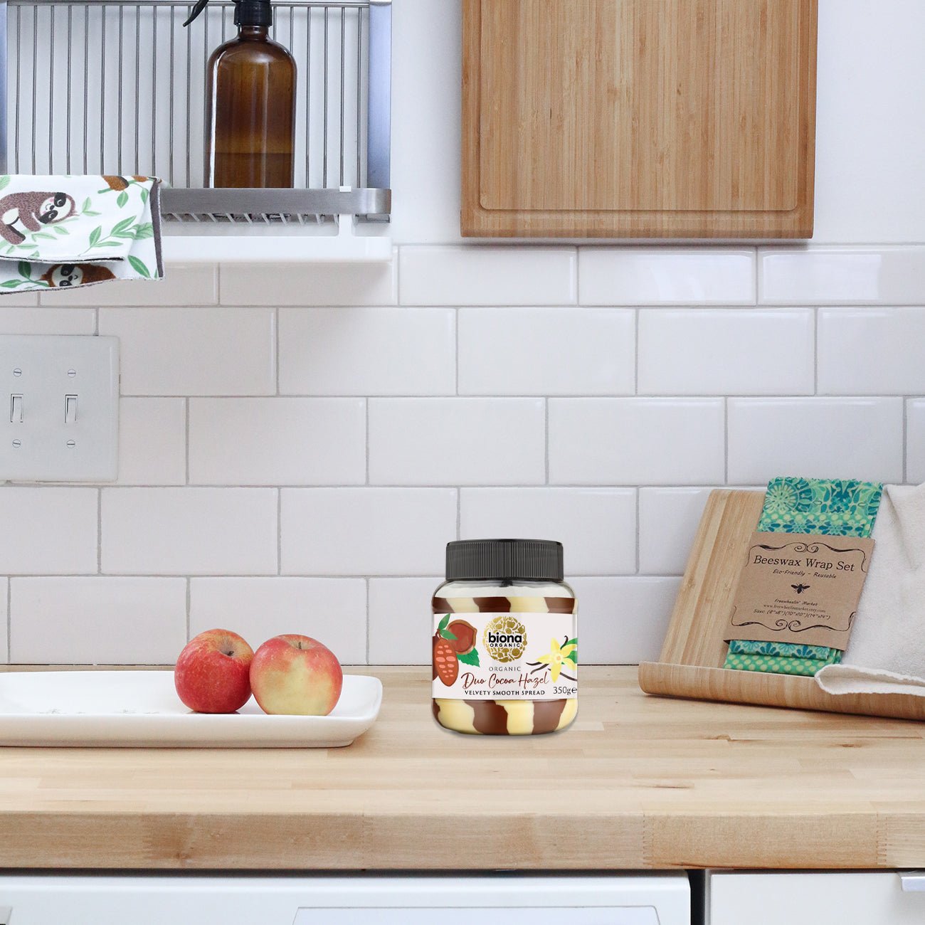 Organic Duo Chocolate Hazelnut Spread 350g - Biona - Spread - Eco Natural Products