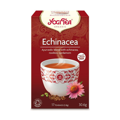 Organic Echinacea Herbal Tea 17 Bags - Yogi Tea - Tea - Eco Natural Products