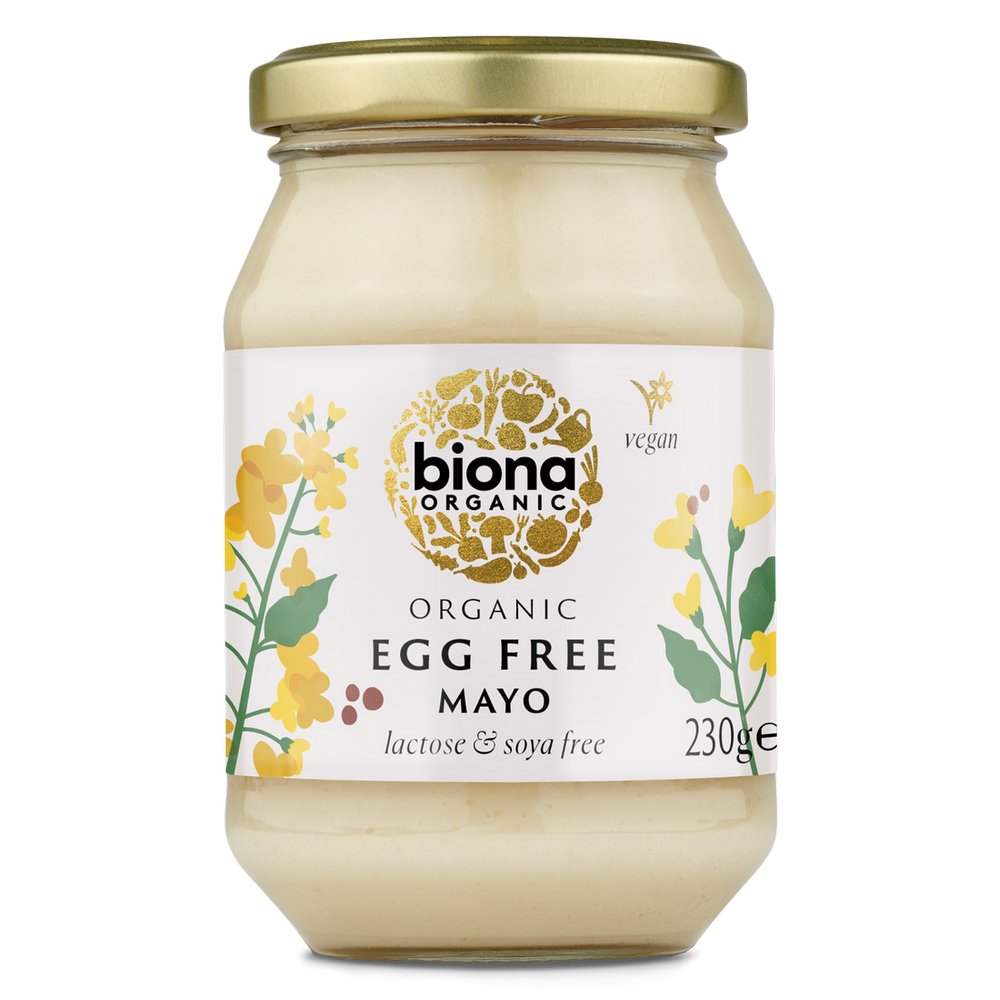 Organic Egg Free Mayo 230g - Biona - Mayonnaise - Eco Natural Products