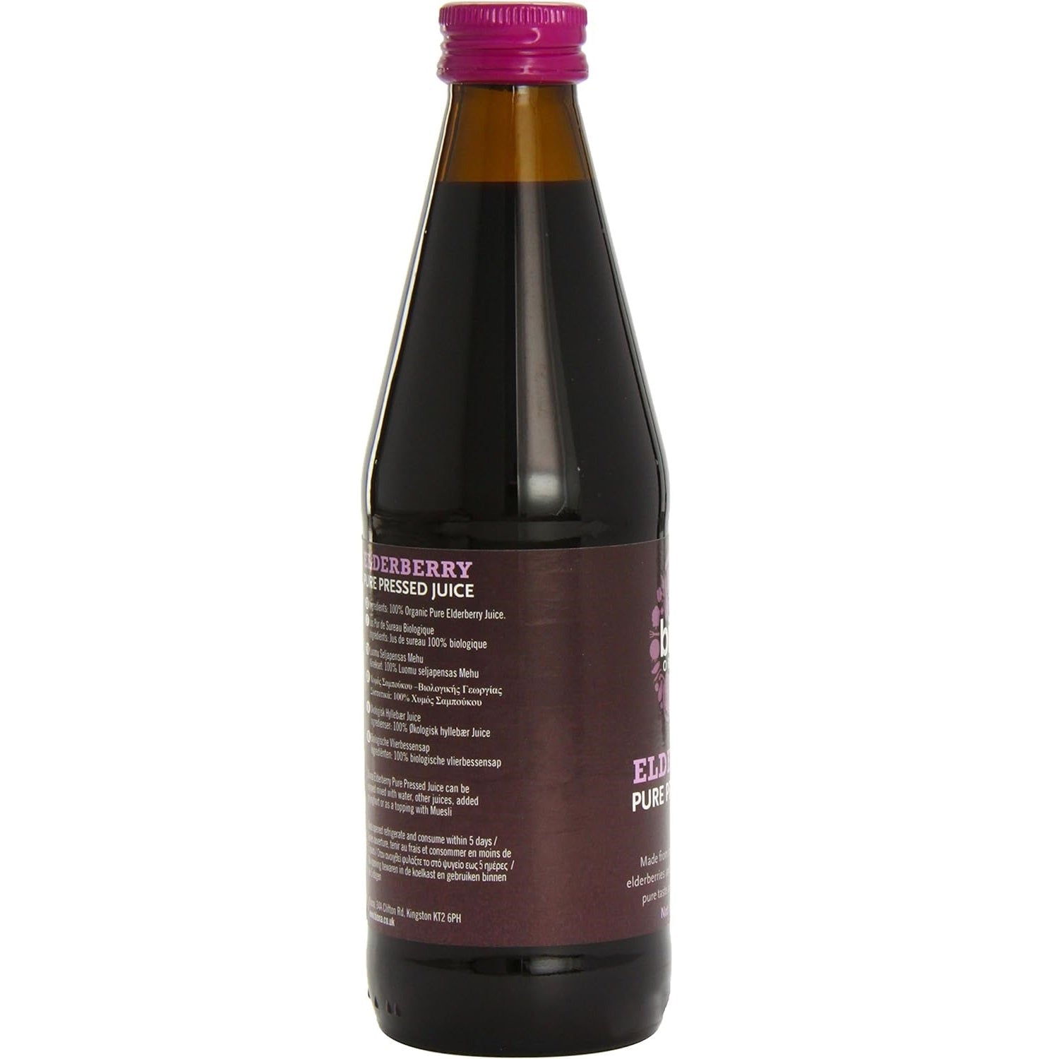 Organic Elderberry Pure Super Juice 330g - Biona - Juice - Eco Natural Products