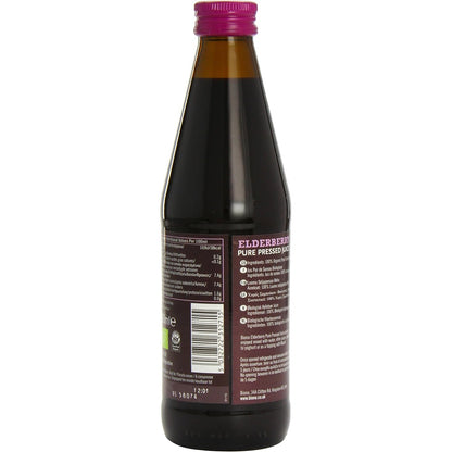 Organic Elderberry Pure Super Juice 330g - Biona - Juice - Eco Natural Products