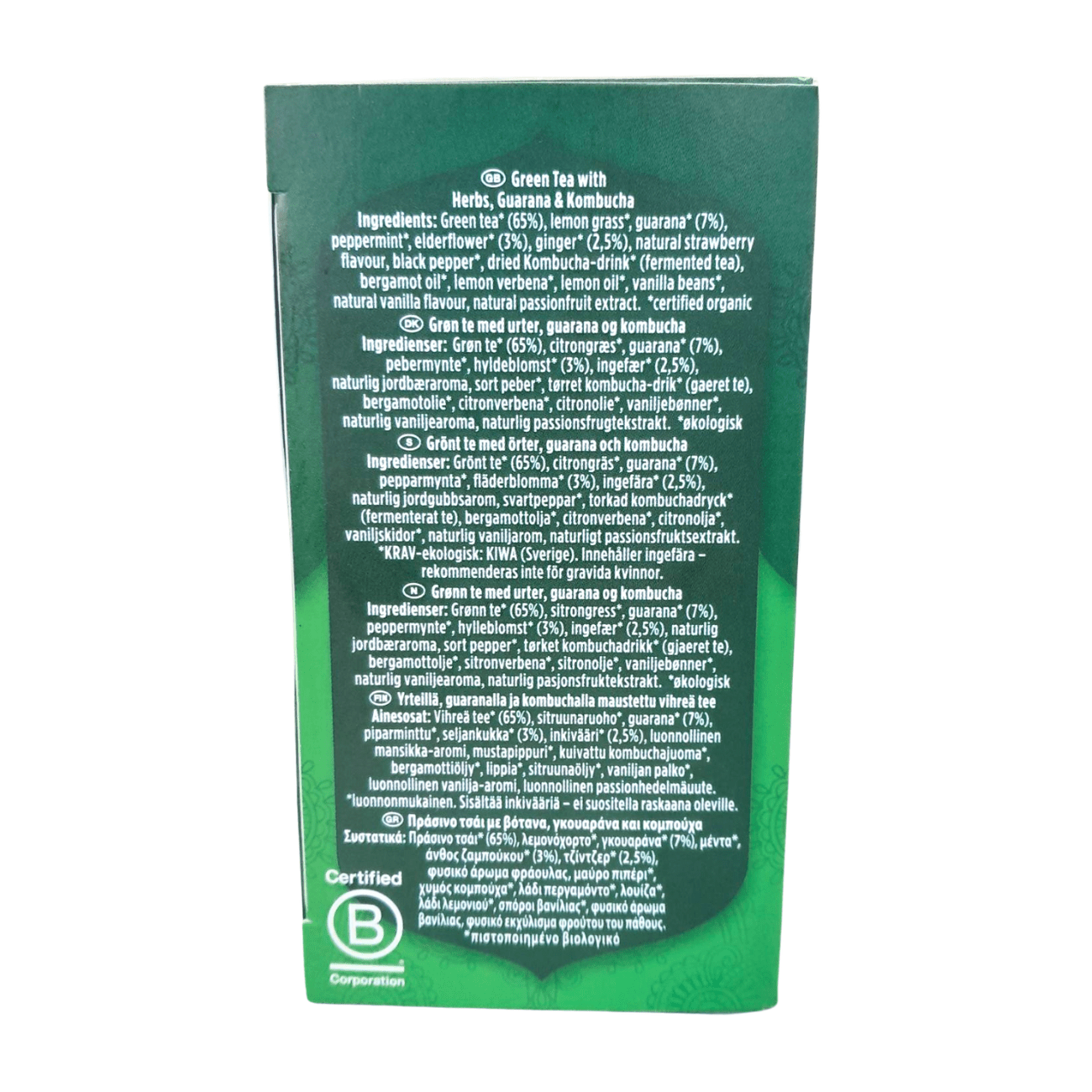 Organic Energy Green Tea 17 Bags - Yogi Tea - Teas - Yogi Tea