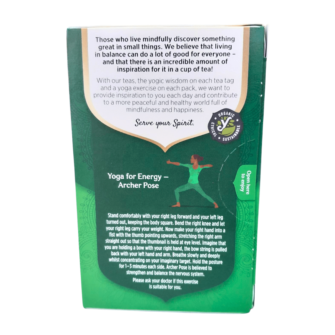 Organic Energy Green Tea 17 Bags - Yogi Tea - Teas - Yogi Tea