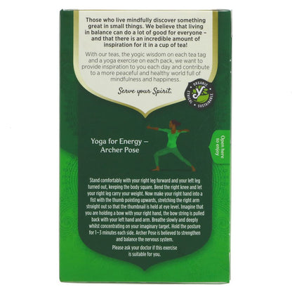 Organic Energy Tea Green 17 Bags - Yogi Tea - Tea - Eco Natural Products