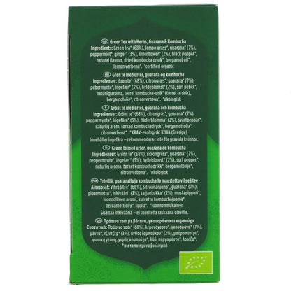 Organic Energy Tea Green 17 Bags - Yogi Tea - Tea - Eco Natural Products