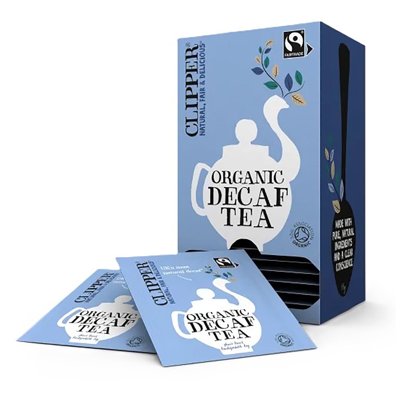 Organic Everyday Decaf Tea 25 Envelopes - Clipper - Tea & Infusions - Eco Natural Products
