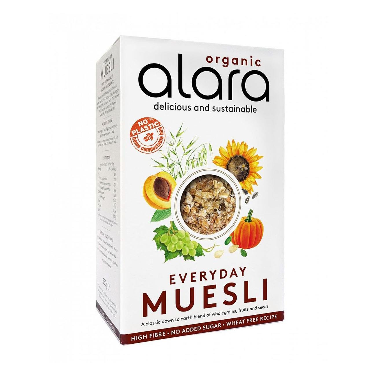 Organic Everyday Muesli 550g [BLACK FRIDAY] - Eco Natural Products - Alara - Muesli