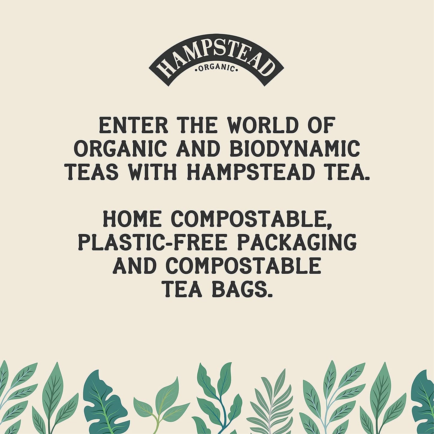 Organic Fairtrade Darjeeling Black Tea 20 bags - Hampstead Tea - Black tea - Eco Natural Products